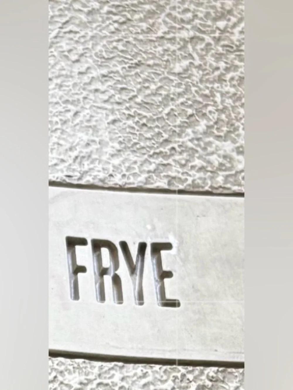 Frye black suede
